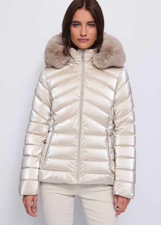 Piumino in nylon imbottito