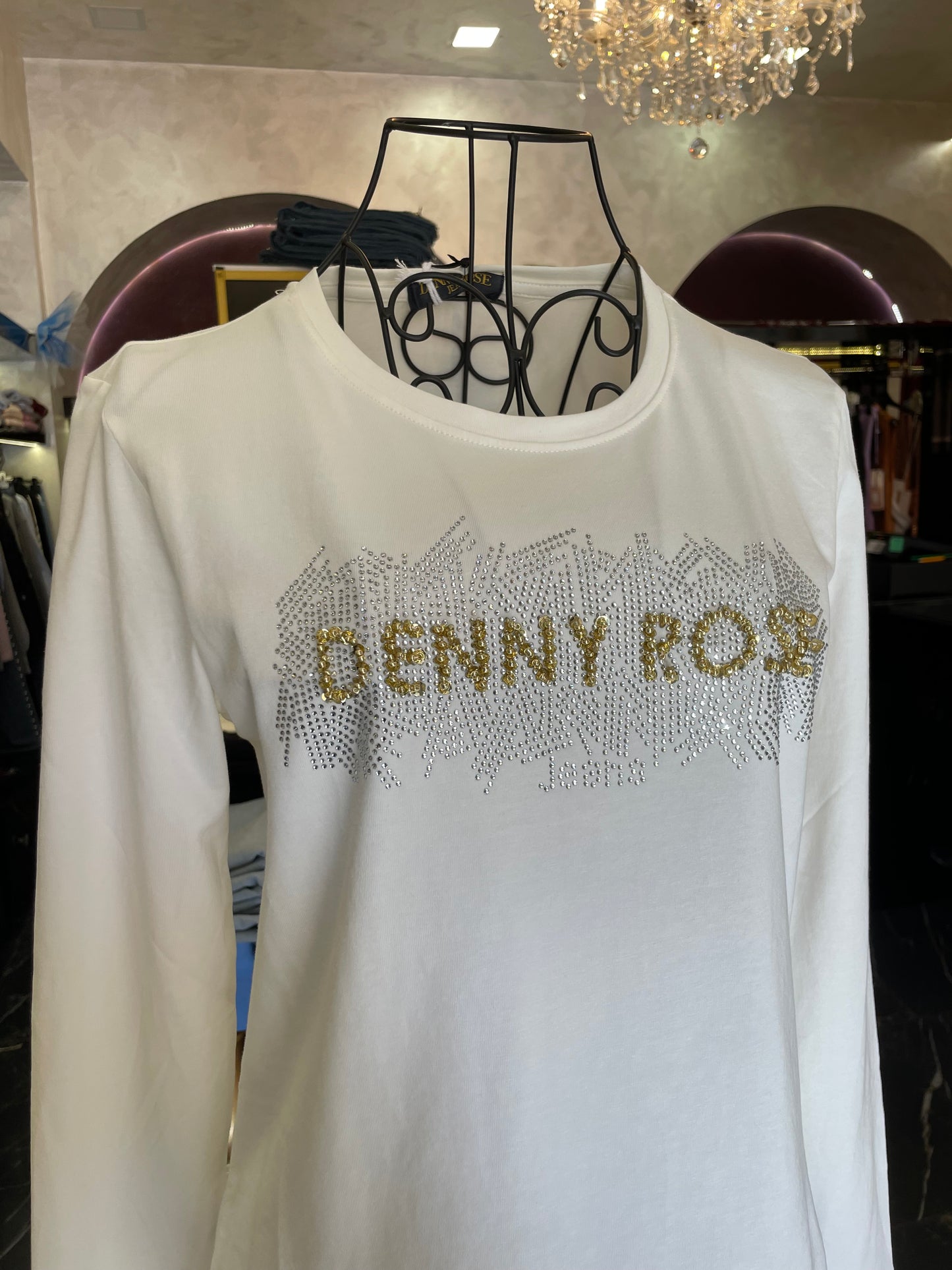 T-shirt in cotone con logo