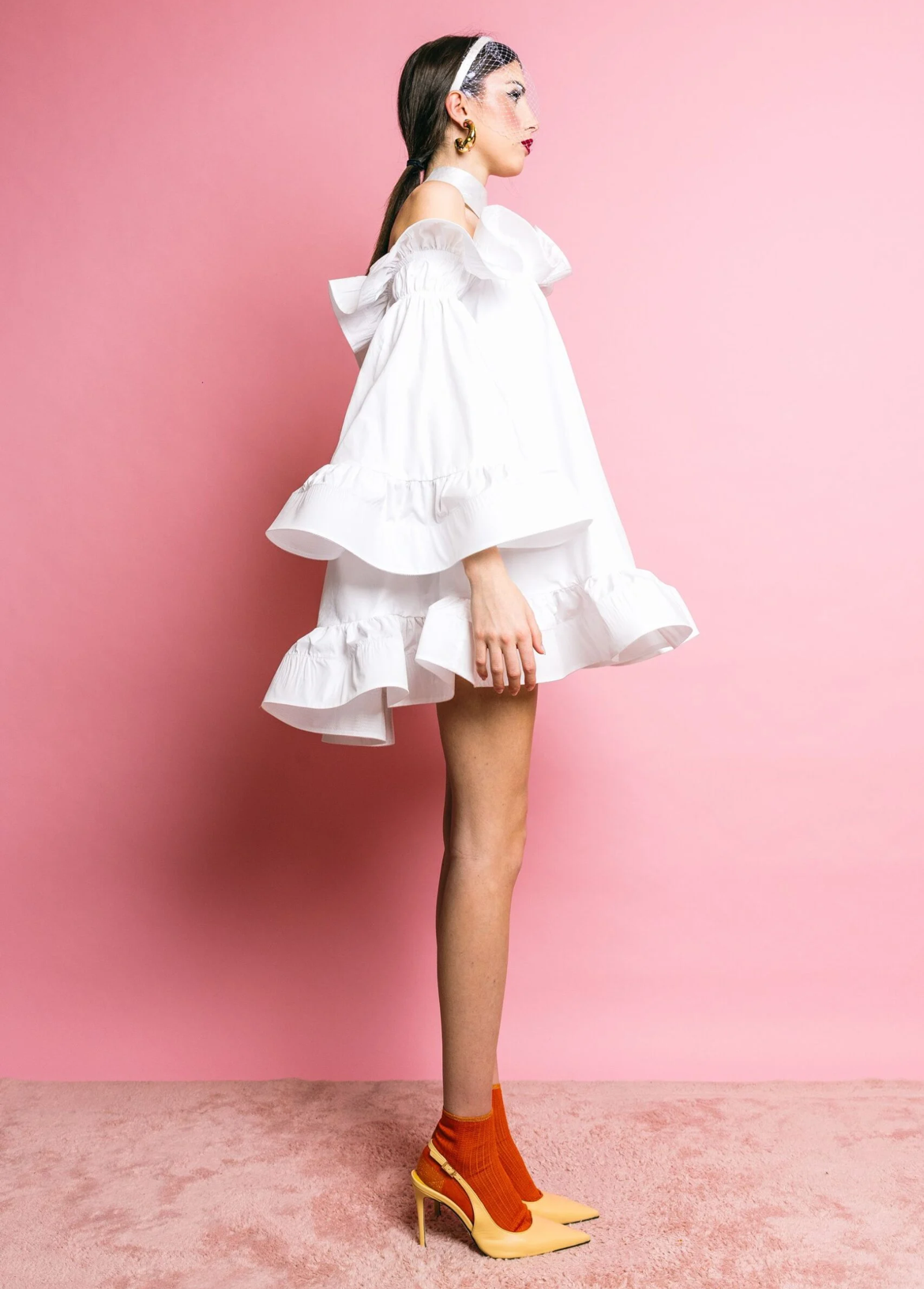 Abito bianco corto - Glamorous GC1269