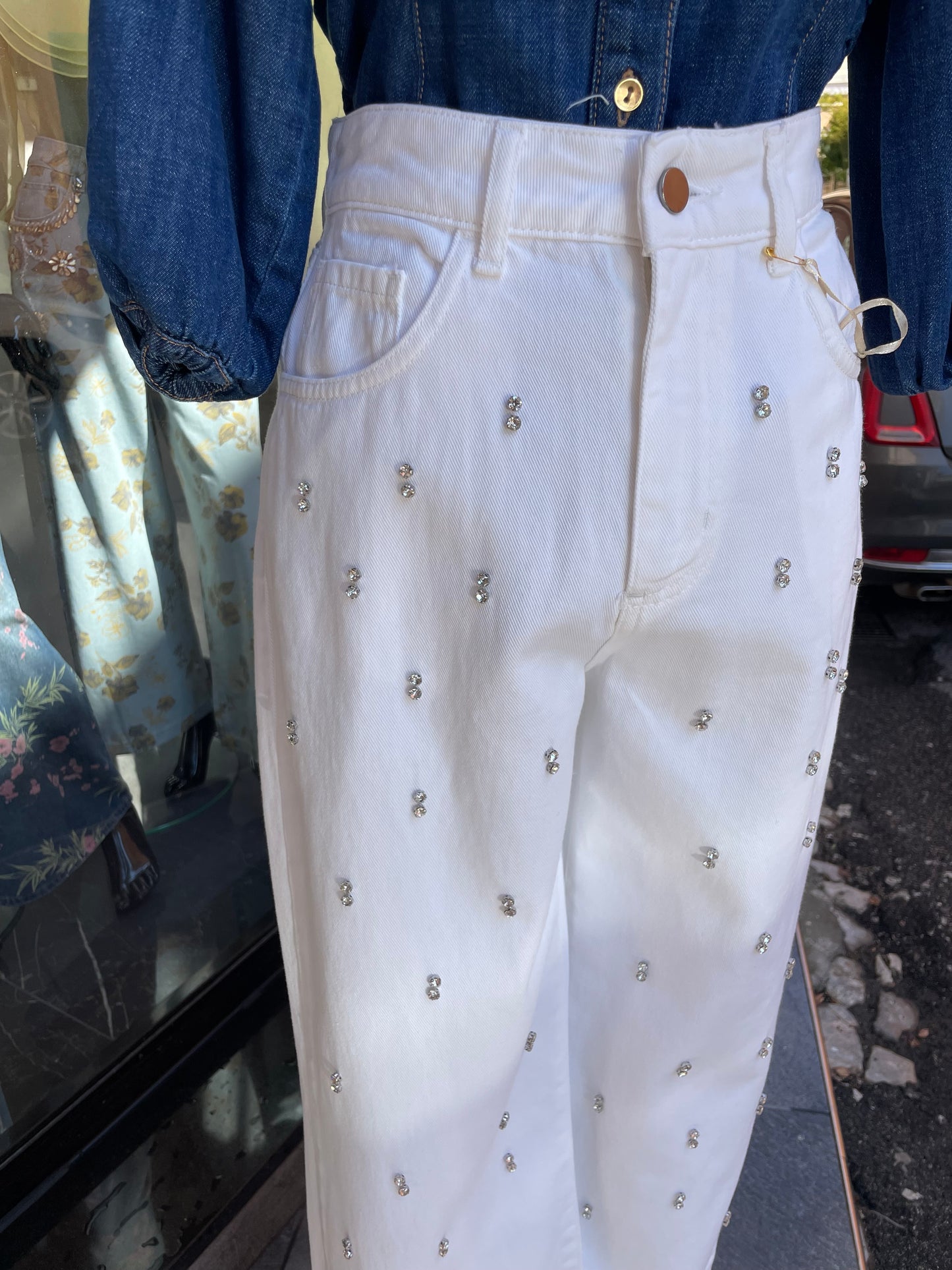 Pantalone Denim Cassiopea - Queguapa