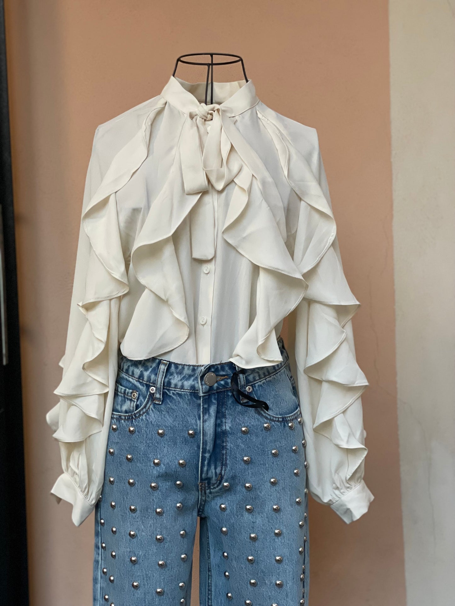 Camicia con rouches - Glamorous